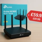 TP-Link Archer BE3600 Wi-Fi 7 Router Hits Lowest Ever Price at £59.99 — AI-generated illustration