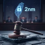 TSMC espionage case heads to verdict in Taiwan's landmark tech security trial — AI-generated illustration