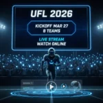 UFL 2026 live stream: how to watch spring football online