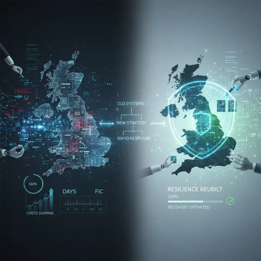 UK business cyber recovery lags badly—here's the fix — AI-generated illustration