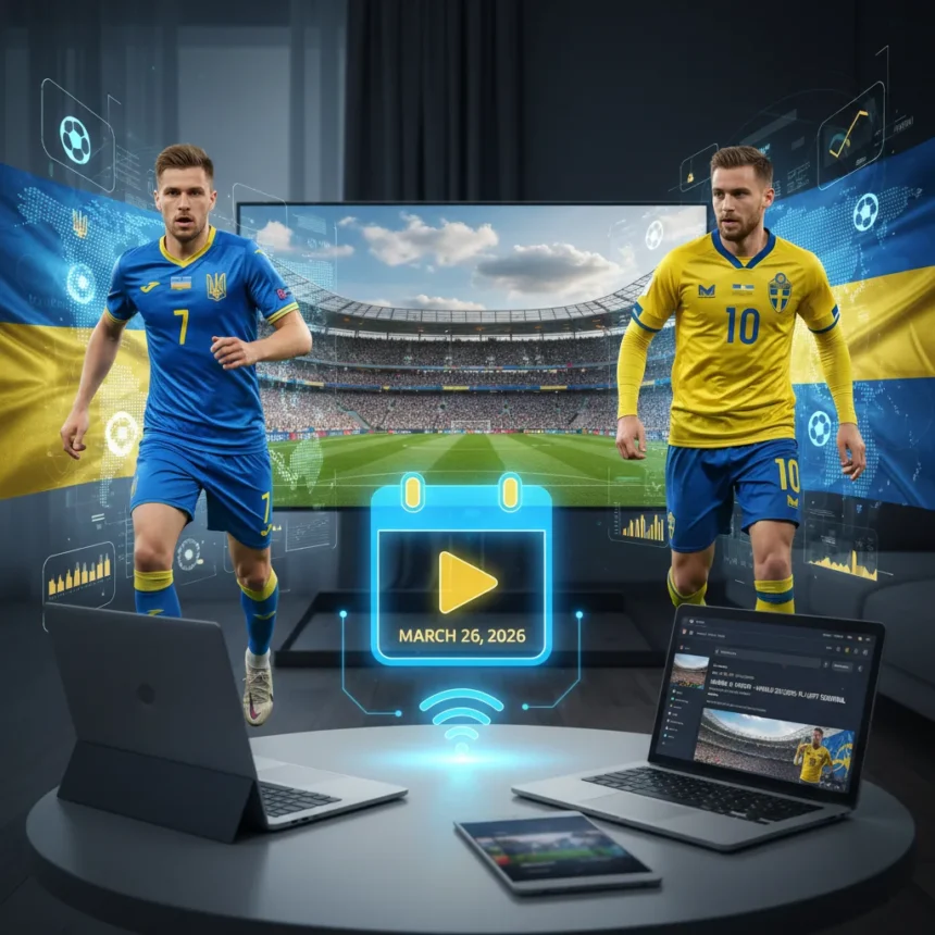 Ukraine vs Sweden World Cup 2026 playoff: how to watch