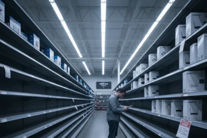 US Wi-Fi router ban eliminates all top-tested consumer options — AI-generated illustration