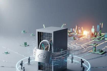 Vendor lock-in is strangling business growth and adaptability — AI-generated illustration