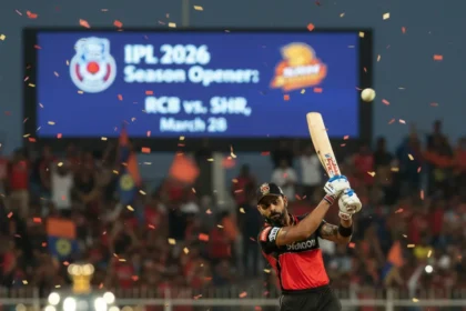 Virat Kohli IPL 2026: RCB's Title Defense Starts March 28 — AI-generated illustration