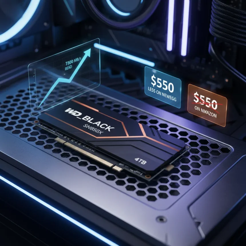 WD_BLACK SN850X 4TB NVMe SSD: Gaming Storage That Actually Delivers