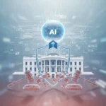 White House AI framework seeks to crush state-level regulations — AI-generated illustration