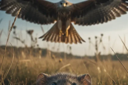 Wildlife Photographer's Vole Photo Went Viral for All the Right Reasons — AI-generated illustration