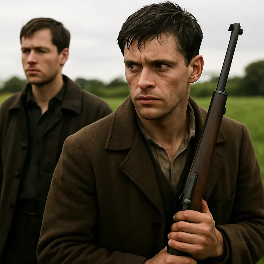 The Wind That Shakes the Barley turns 20—watch this Irish masterpiece — AI-generated illustration