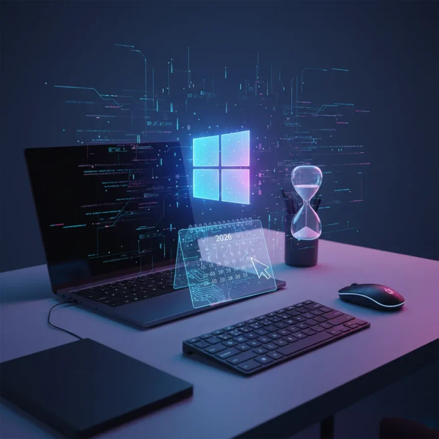 Windows 11 monthly updates promise big changes, but don't hold your breath — AI-generated illustration