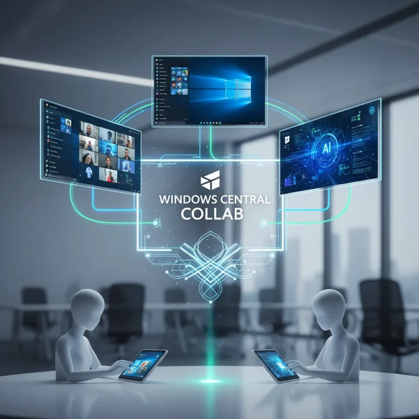 Windows Central Collab Redefines Microsoft Ecosystem Coverage — AI-generated illustration