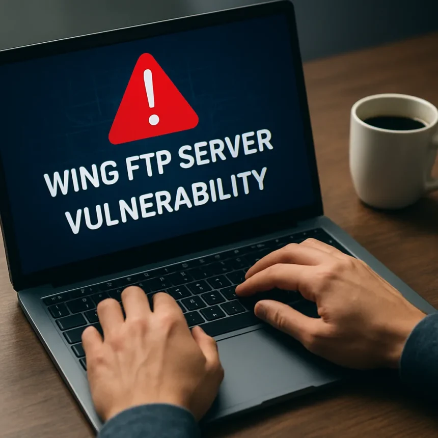 Wing FTP Server flaw now actively exploited—CISA mandates federal patch — AI-generated illustration