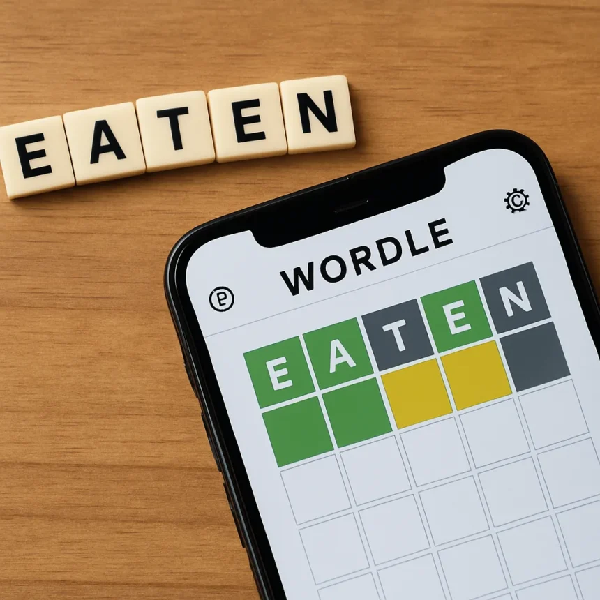 Wordle Answer March 13: Why EATEN Could End Your Streak — AI-generated illustration