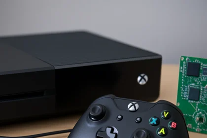 Xbox One Voltage Glitch Hack Cracks a Console Microsoft Called Unhackable — AI-generated illustration