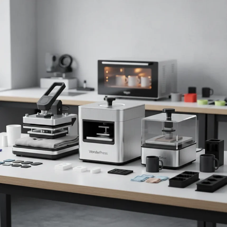 xTool WonderPress: Modular Heat Press That Kills Switching Hassles — AI-generated illustration