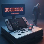 007 First Light delayed again, missing Switch 2 launch window — AI-generated illustration