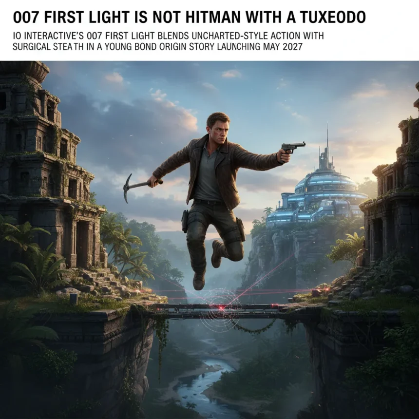 007 First Light Is Not Hitman With a Tuxedo