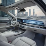 2027 BMW 7 Series Ditches Driver's Display for Panoramic Vision — AI-generated illustration
