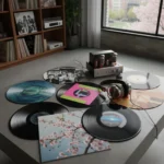 6 stellar test tracks for spring hi-fi listening — AI-generated illustration