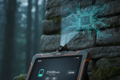 8849 TANK Pad Ultra Proves Rugged Tablets Don't Mean Compromise — AI-generated illustration