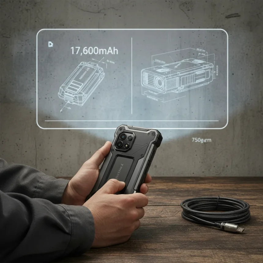 8849 Tank X rugged phone review: Projector power at a heavy price
