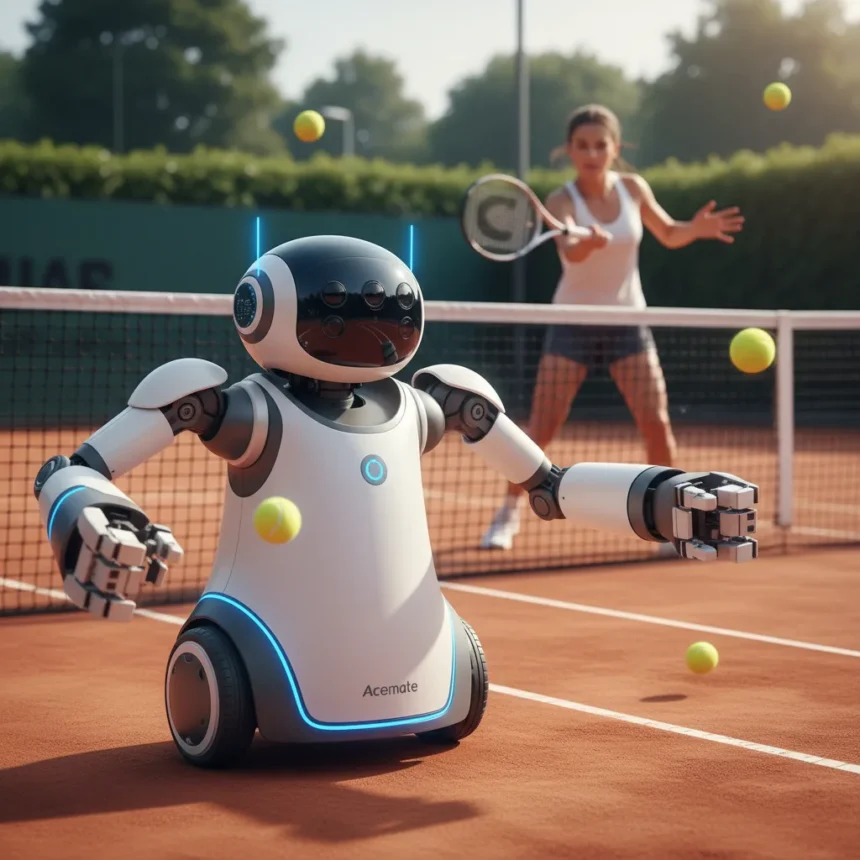 Acemate tennis robot could transform solo training forever