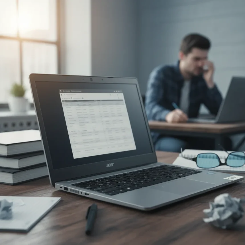 Acer Chromebook 311 (C725) Struggles Beyond Student Work