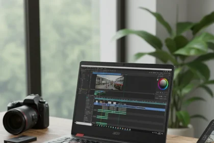 Acer Nitro V15 Delivers Real Creative Power Under £620 — AI-generated illustration