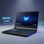 Acer Predator Helios Neo 16 AI RTX 5070 Ti laptop cuts $650 off — AI-generated illustration