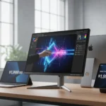 Acer ProCreator PE320QXT: 6K touch monitor at half Apple's price — AI-generated illustration