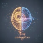 ADHD brain inconsistency isn't laziness—it's dopamine — AI-generated illustration