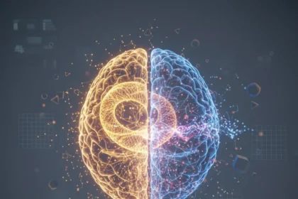 ADHD brain inconsistency isn't laziness—it's dopamine — AI-generated illustration