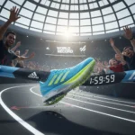 Adizero Adios Pro Evo 3 breaks the sub-2 marathon myth — AI-generated illustration