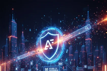 Adobe CX Enterprise: Brands Fight Back Against AI-Powered Search Collapse — AI-generated illustration