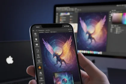 Adobe Photoshop on iPhone Now Rivals Desktop Power — AI-generated illustration