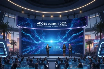Adobe Summit 2026: agentic AI takes center stage in Las Vegas — AI-generated illustration