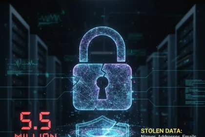 ADT data breach exposes 5.5 million: what was stolen and how to protect yourself — AI-generated illustration