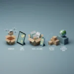 Most affordable shipping solution for every business size — AI-generated illustration