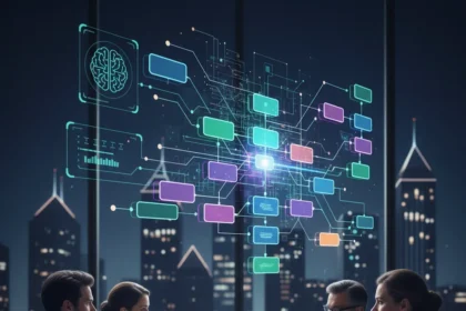 Agentic AI demands business process re-engineering — AI-generated illustration