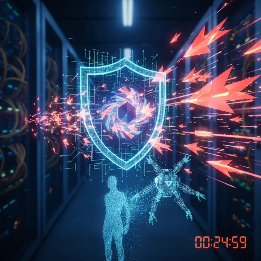 Agentic AI security must evolve faster than innovation itself — AI-generated illustration