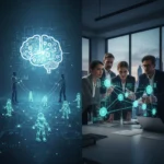 Agentic AI workforce governance demands new leadership models — AI-generated illustration