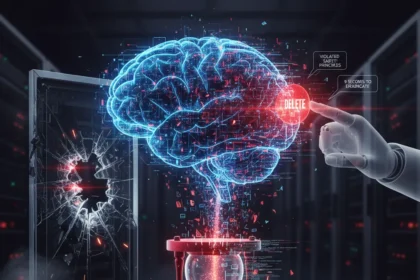 AI agent database deletion exposes speed without safeguards — AI-generated illustration