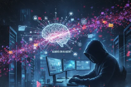 Always-on AI agents create a hacker's dream attack surface — AI-generated illustration