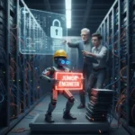 AI agents can only be trusted as junior engineers — AI-generated illustration