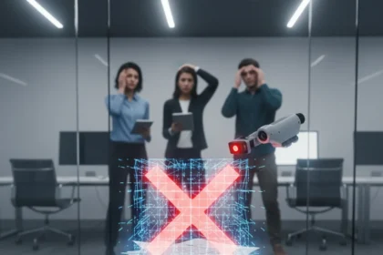 Why AI hiring systems reject 75% of resumes before human review — AI-generated illustration