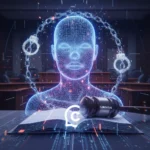 Can AI be charged as a criminal co-conspirator? — AI-generated illustration