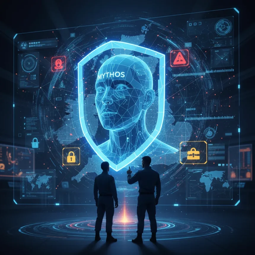 AI cyber models like Mythos could help UK defenses—if secured properly — AI-generated illustration