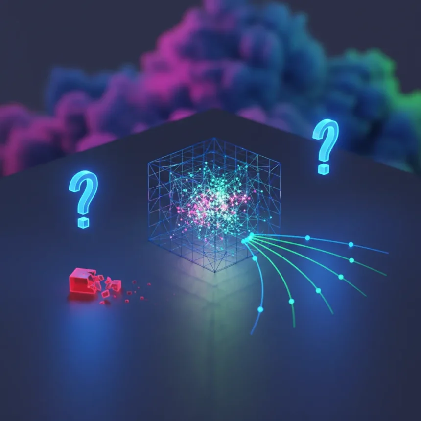 Stop asking AI for answers—ask for frameworks instead — AI-generated illustration