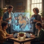 AI in indie games works—if you refuse to replace artists — AI-generated illustration