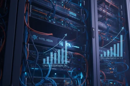 AI Inference Workloads Are Making Server CPU Shortages Much Worse — AI-generated illustration