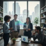 AI job impact slower than feared, LinkedIn data shows — AI-generated illustration